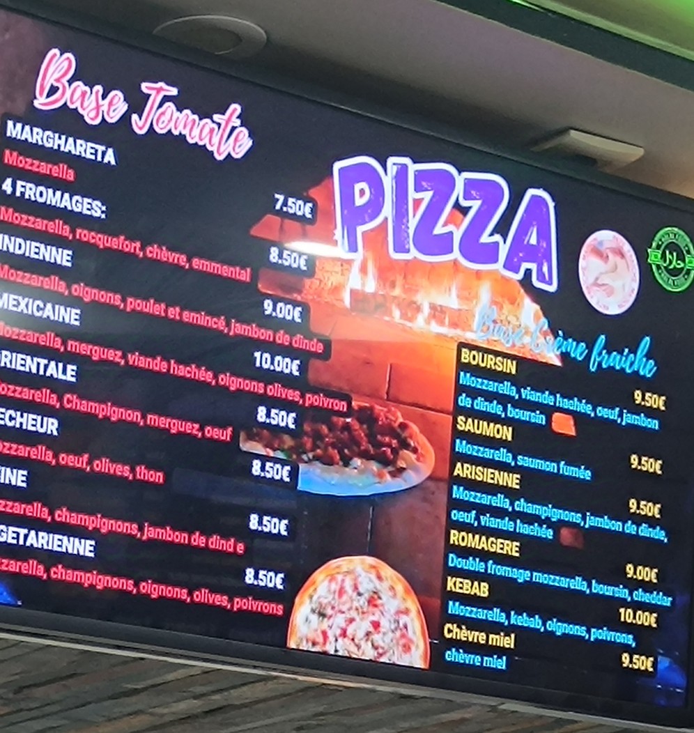 Burger Time menu 2