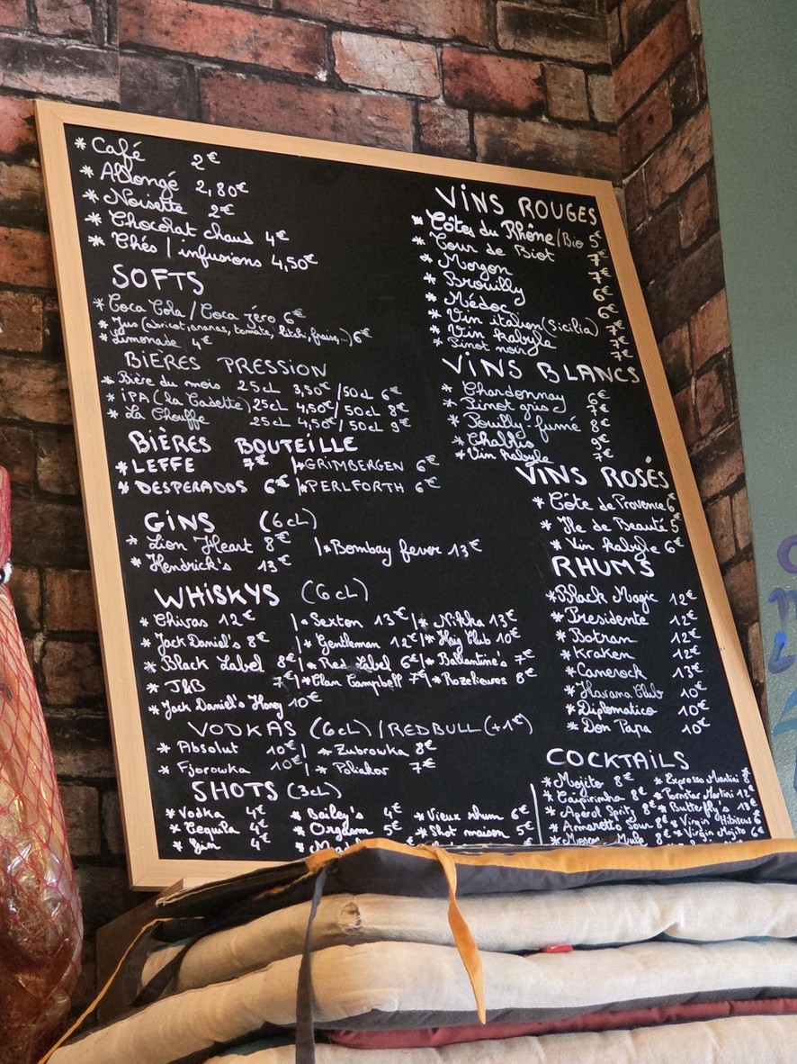 Le Rendez-Vous menu 1