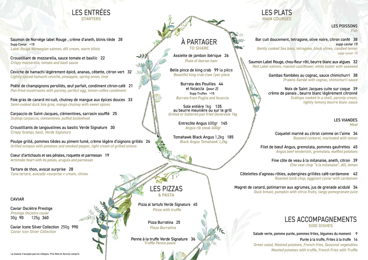 Verde menu 1