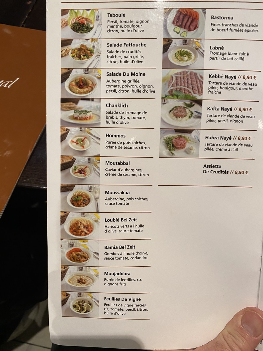 Rimal menu 1