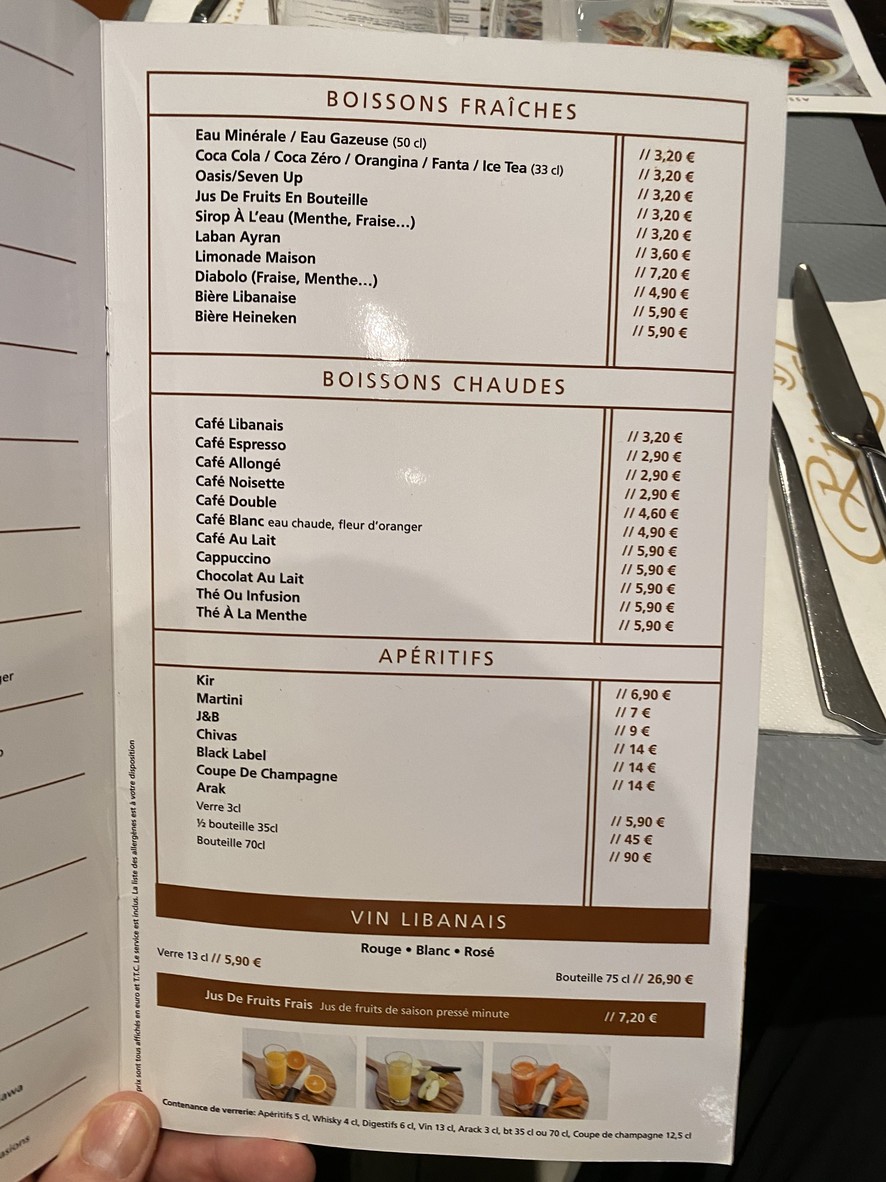 Rimal menu 4