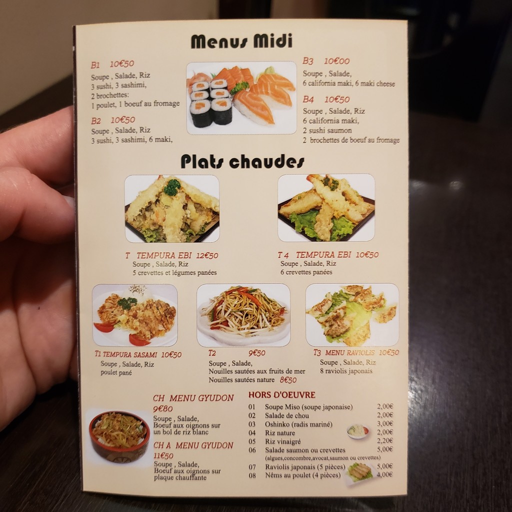 Akita menu 2
