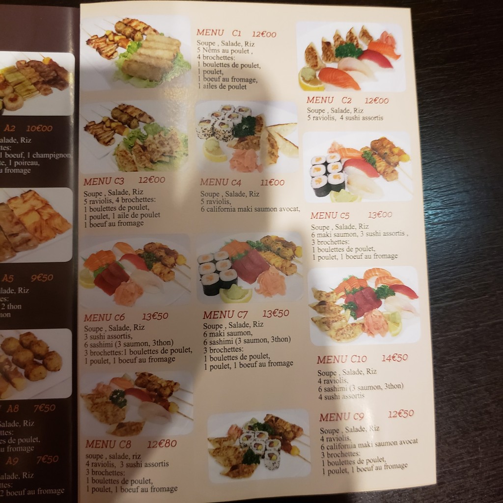 Akita menu 7