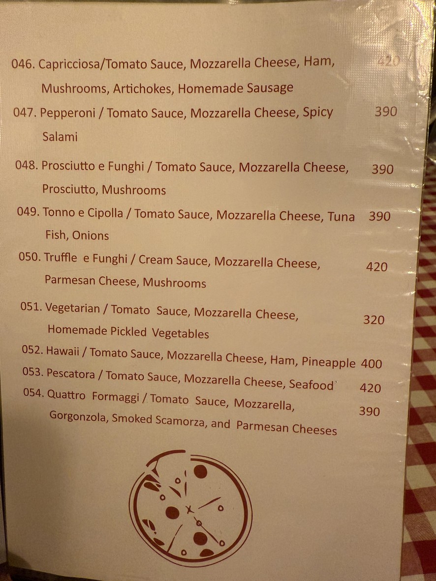 فنيسيا ایتالیان رستوران menu 3