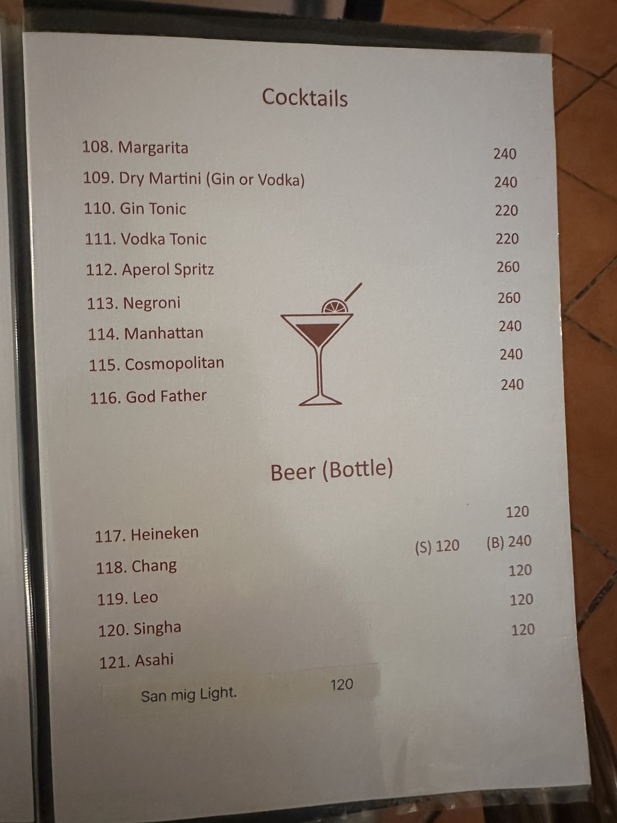 فنيسيا ایتالیان رستوران menu 4