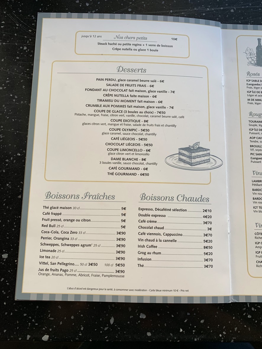 L Olympic menu 3