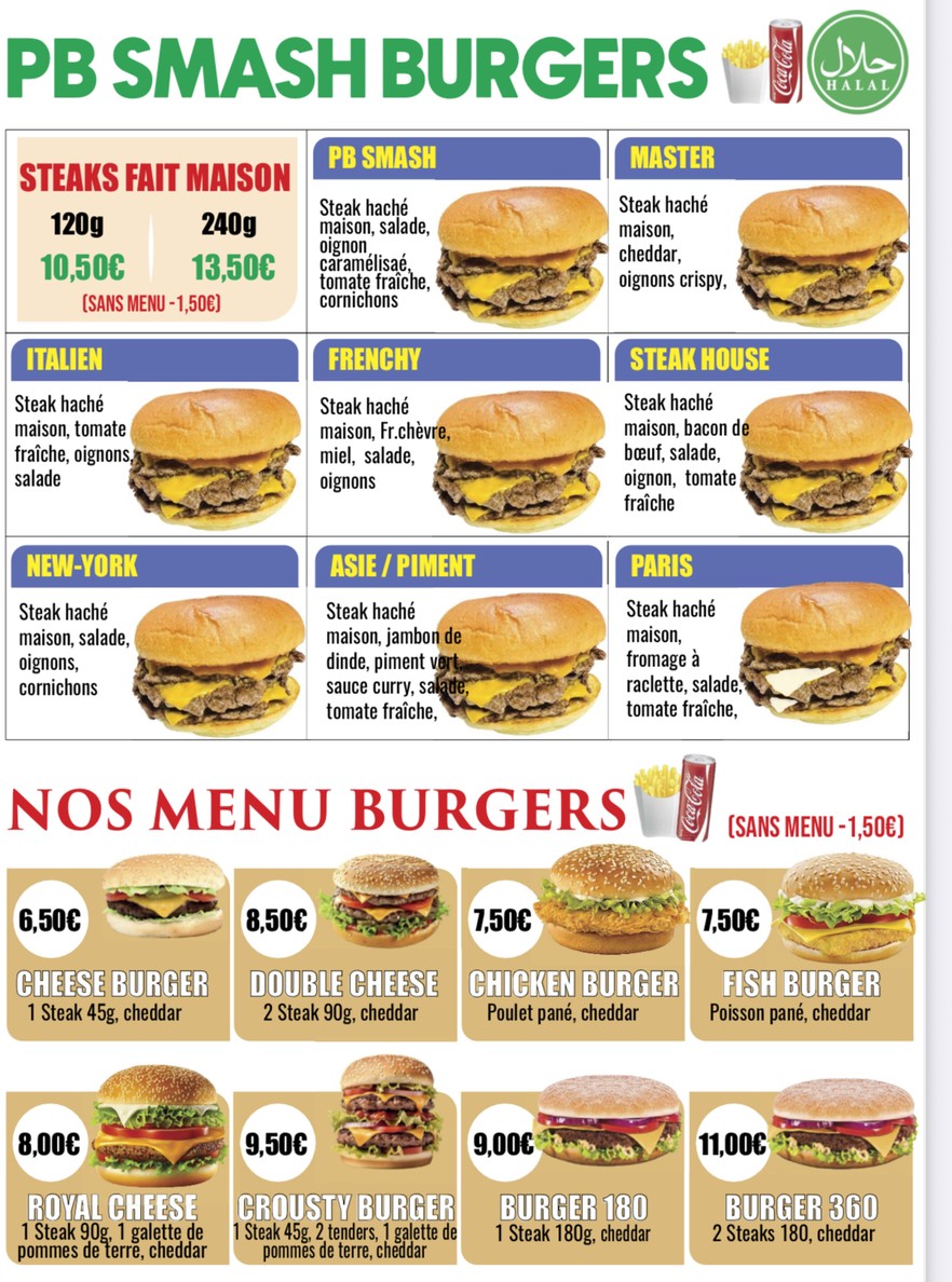 Palais De Bondy menu 4