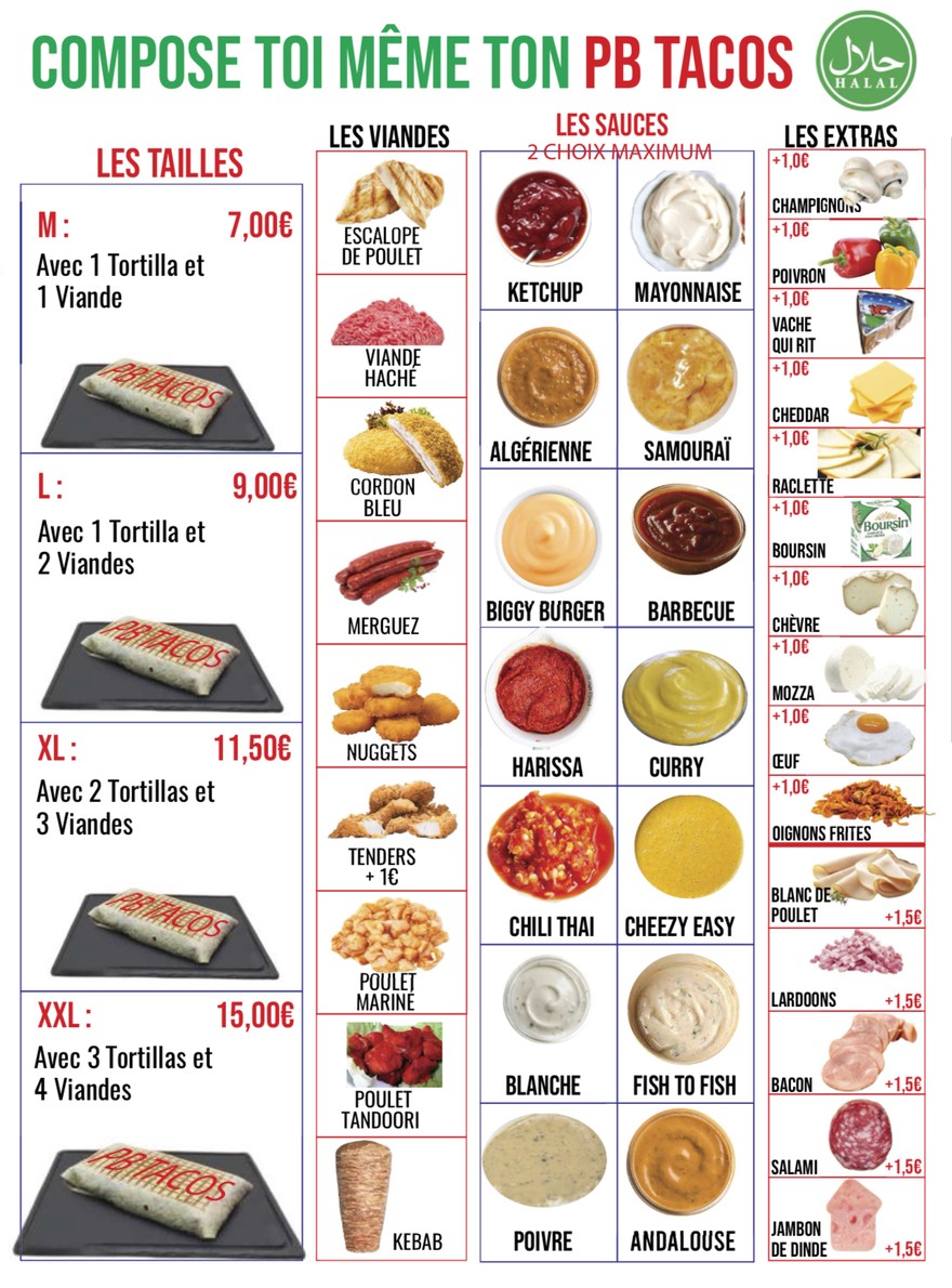 Palais De Bondy menu 5