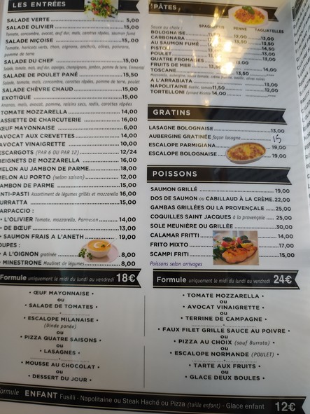Pizzas L'Olivier