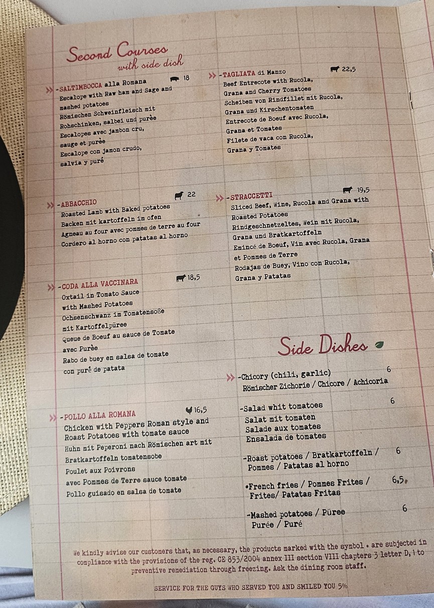 Tonnarello | Paglia menu 4