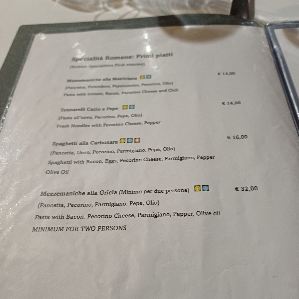 Da Carlone menu 1
