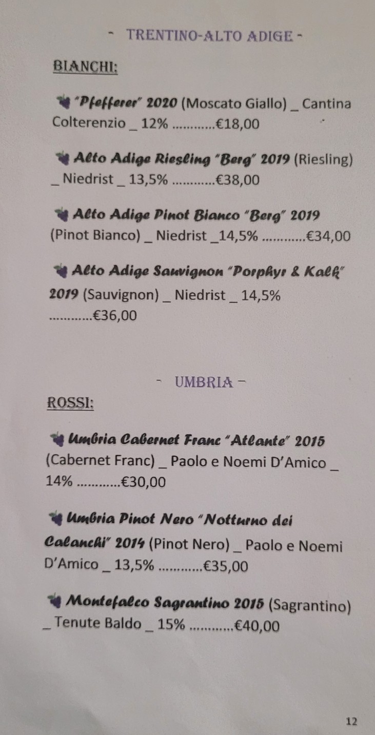 Da Carlone menu 7