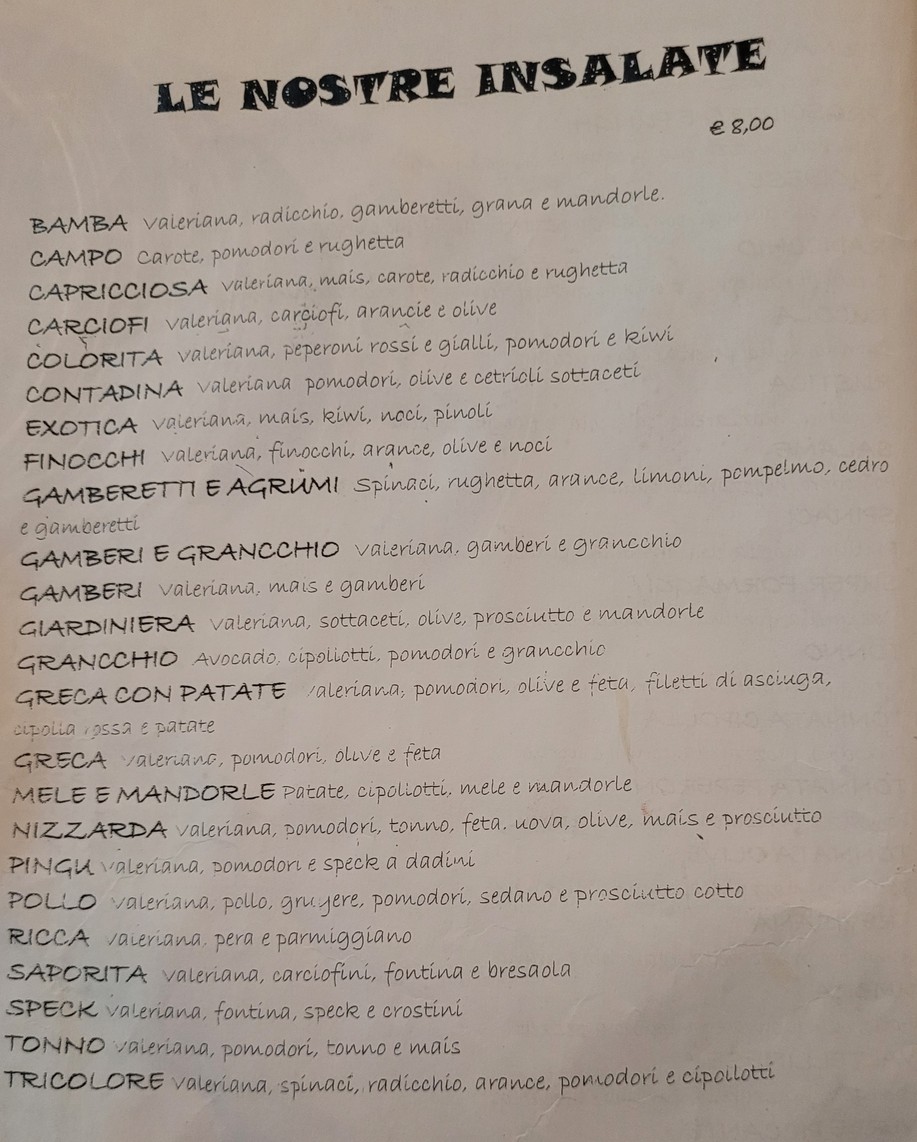 L’Oasi della Birra menu 2