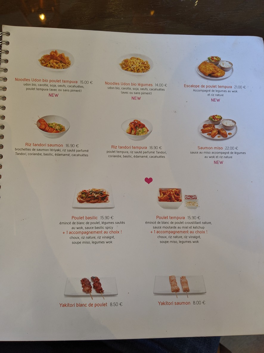 Bozen menu 2