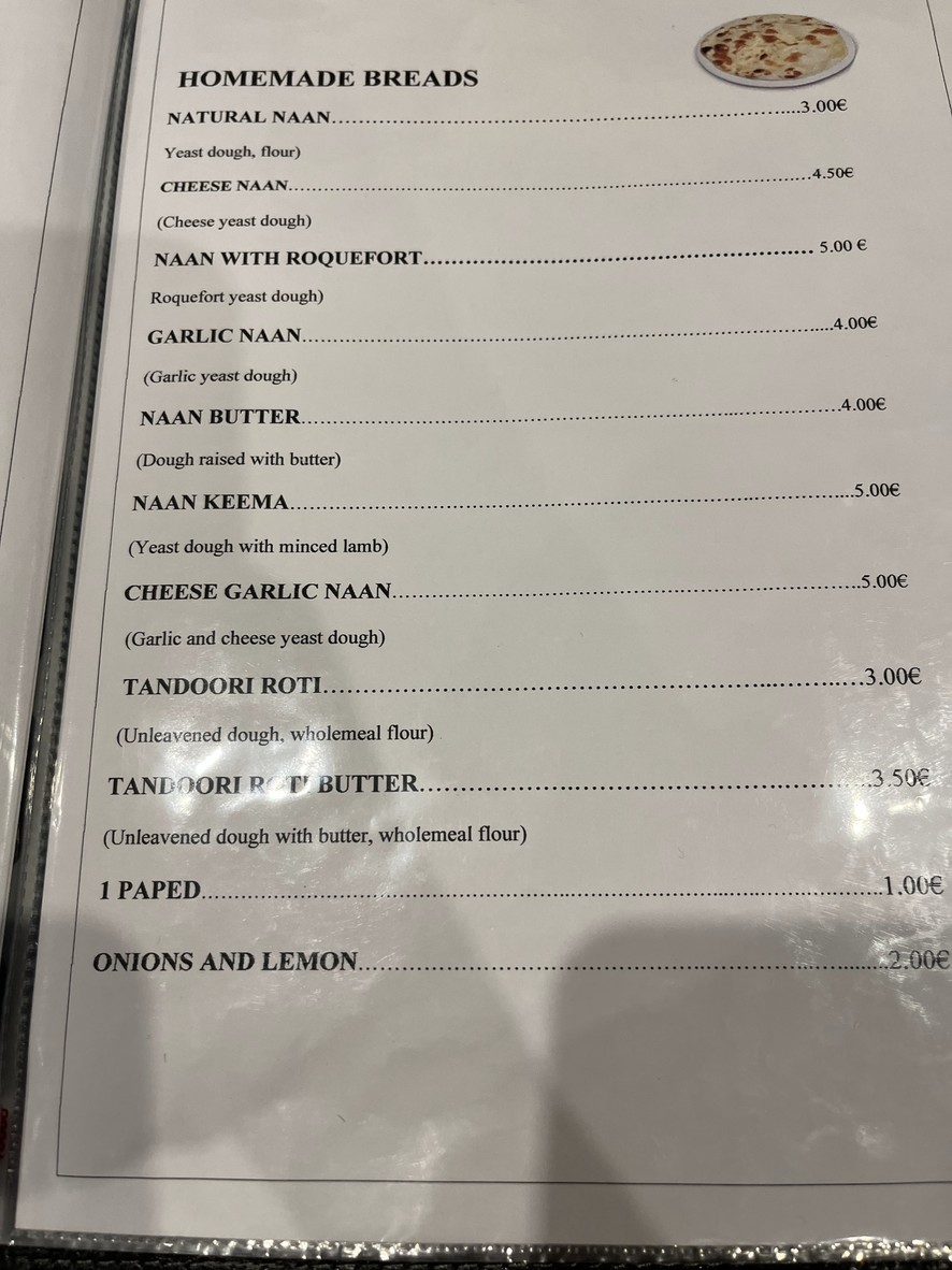 Restaurante Résunga menu 6