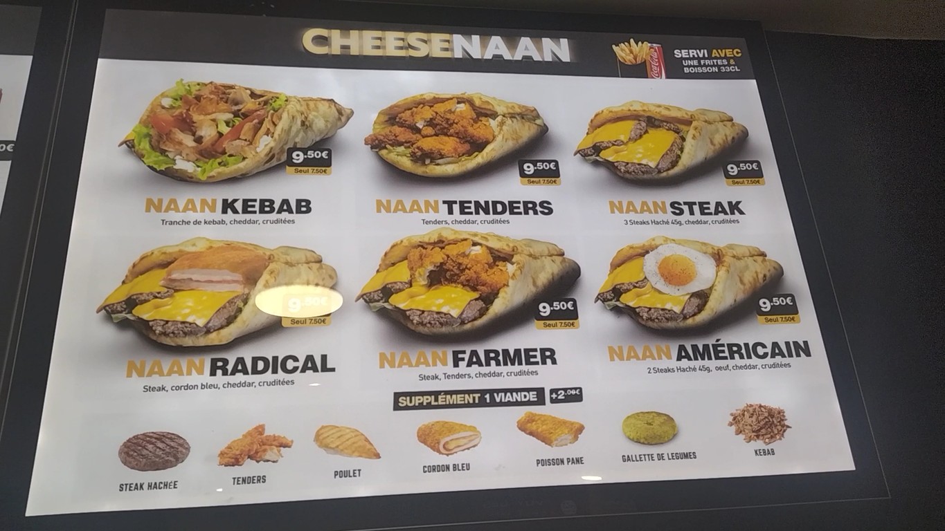 Takos King - Drancy menu 5