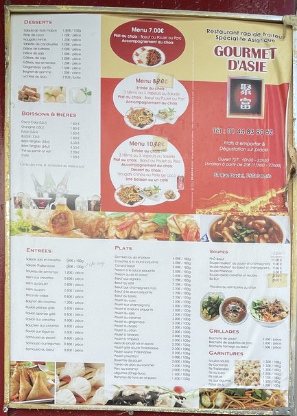 Gourmet d'Asie