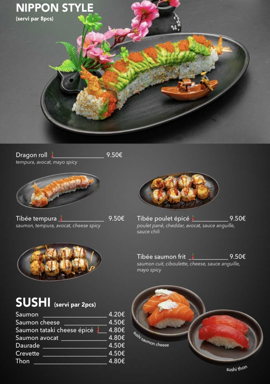 Nippon Shop menu 3