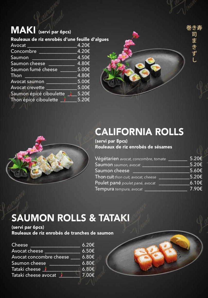 Nippon Shop menu 4