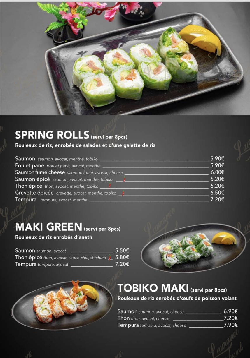 Nippon Shop menu 5