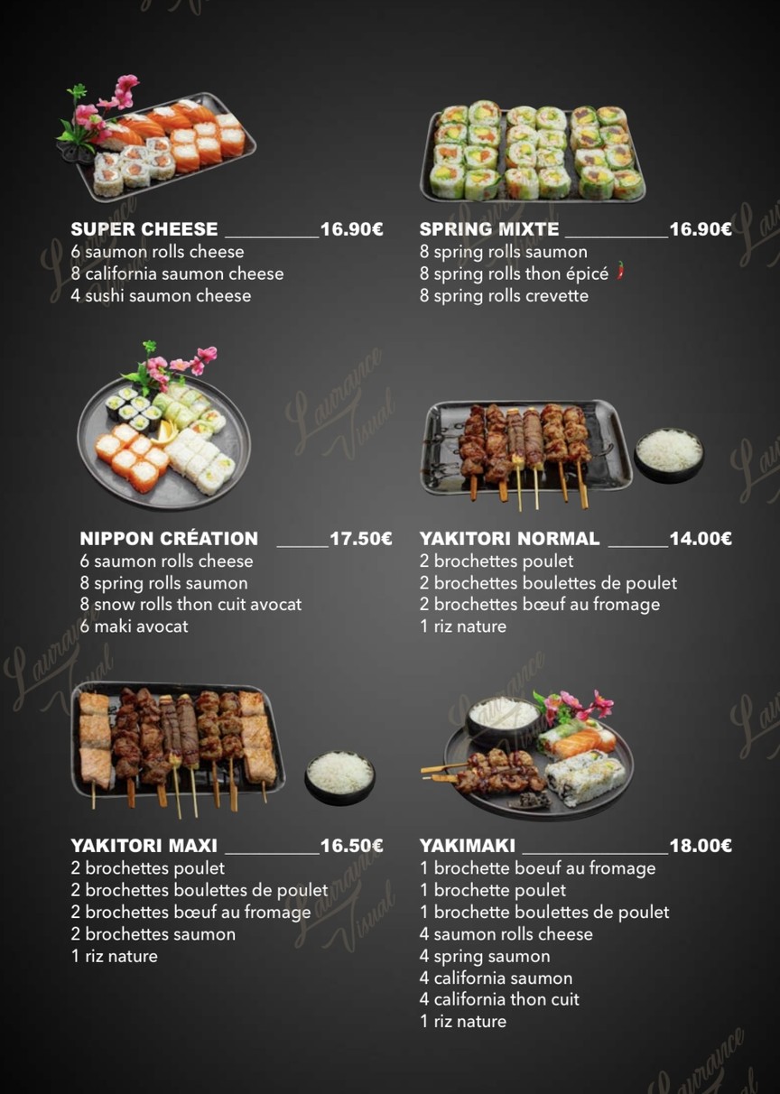 Nippon Shop menu 7
