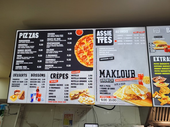 mozaïk pizza