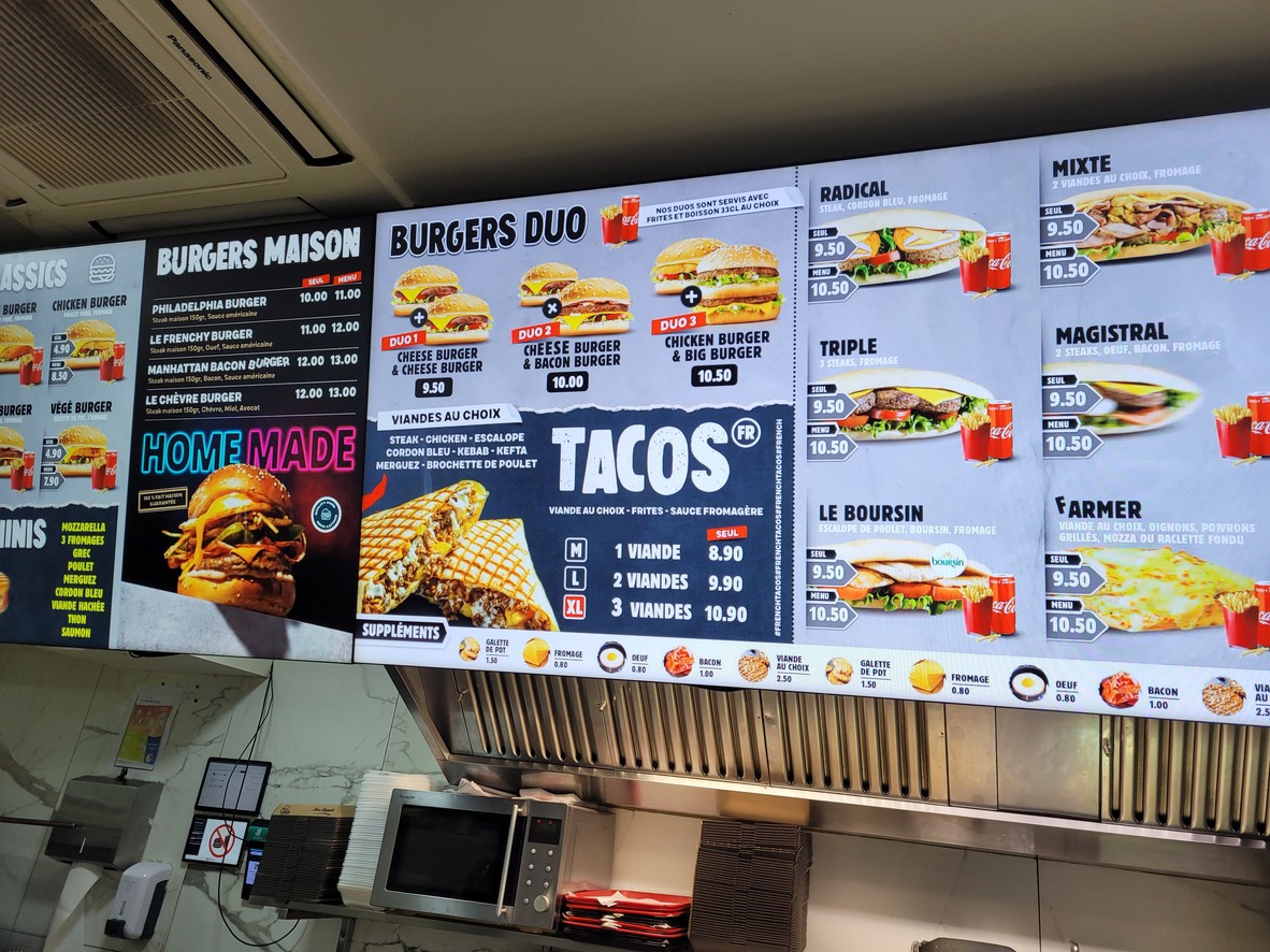 mozaïk pizza menu 2