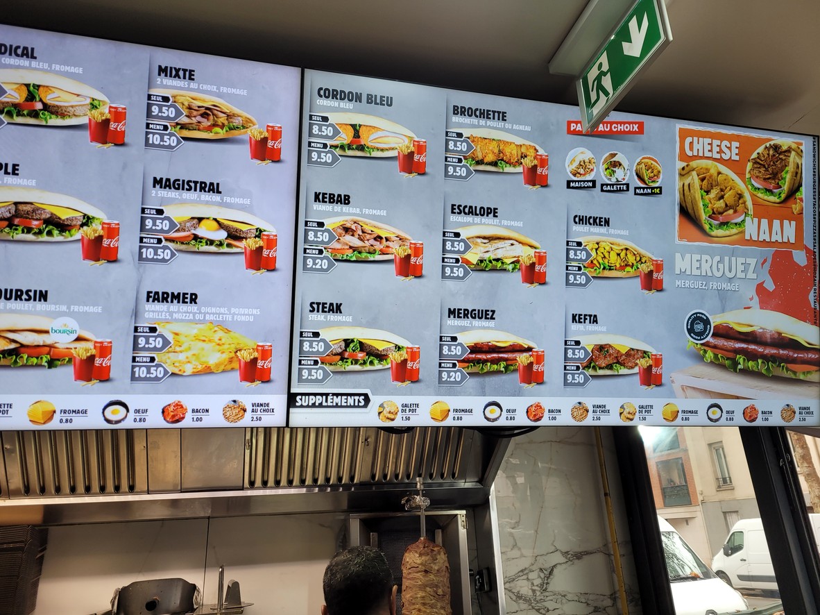 mozaïk pizza menu 3