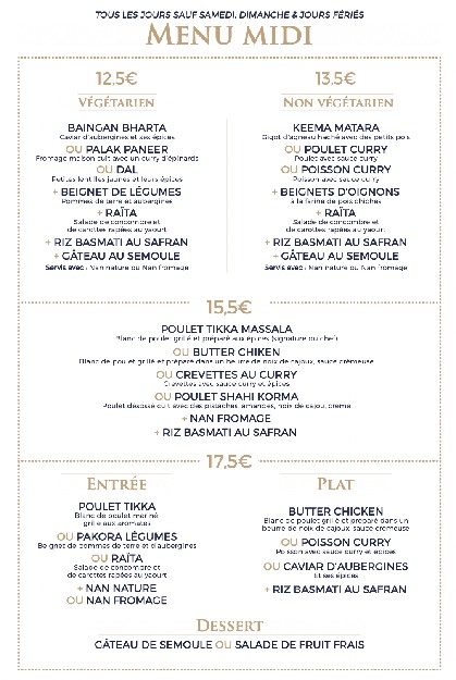 Raja Restaurant Indien