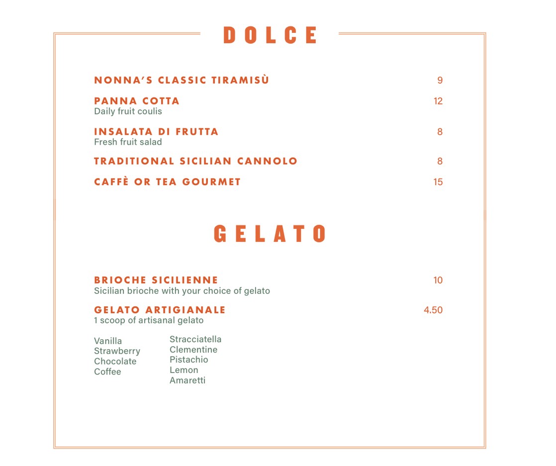 Enza Famiglia menu 4