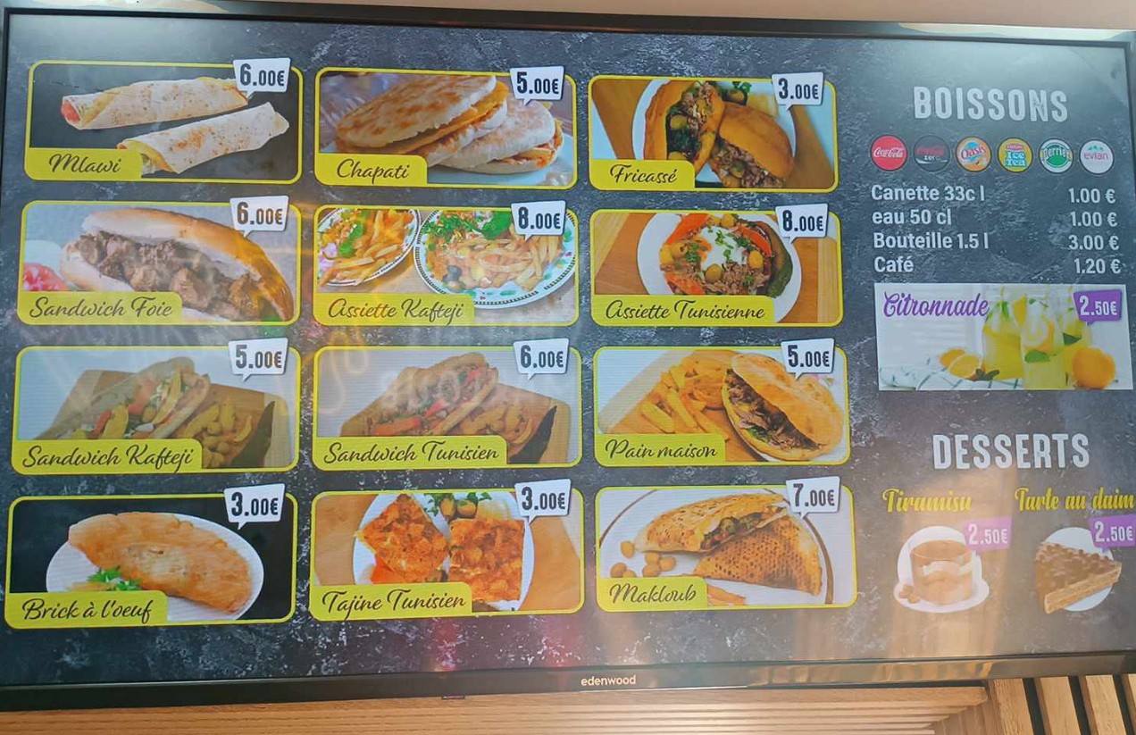 Pizza Chadok menu 2