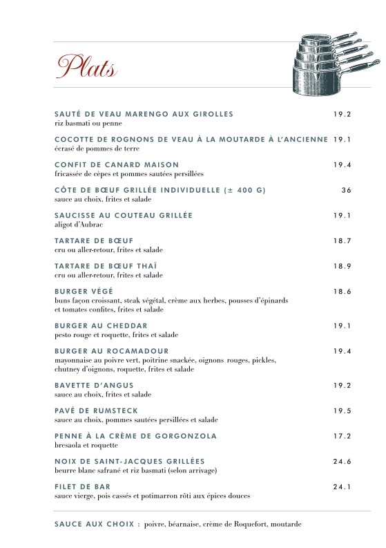 Gustave menu 2