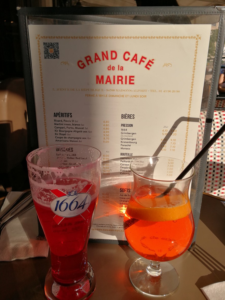 Le Grand Café de la Mairie menu 3