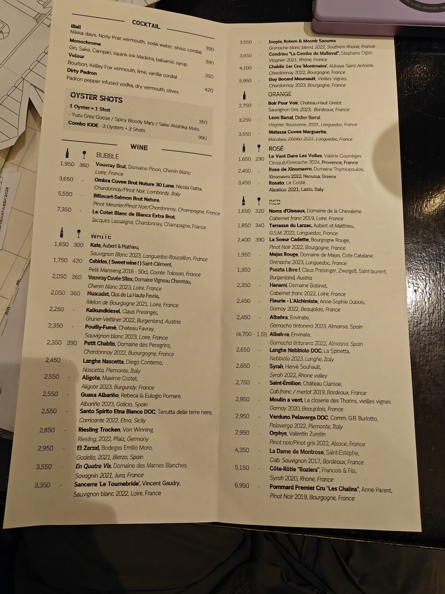 iODE menu 2