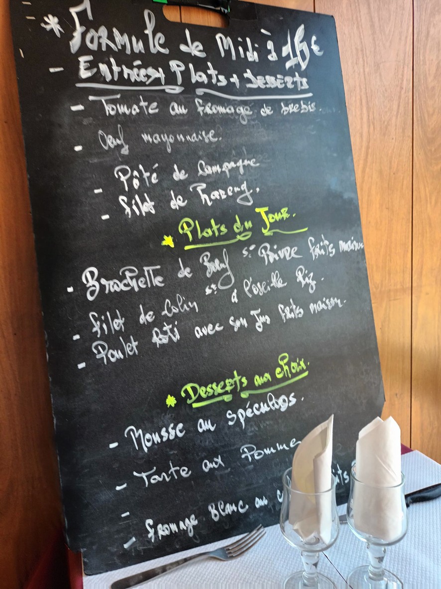 Le Percy menu 2