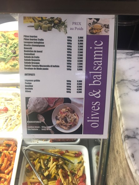 olive & balsamic