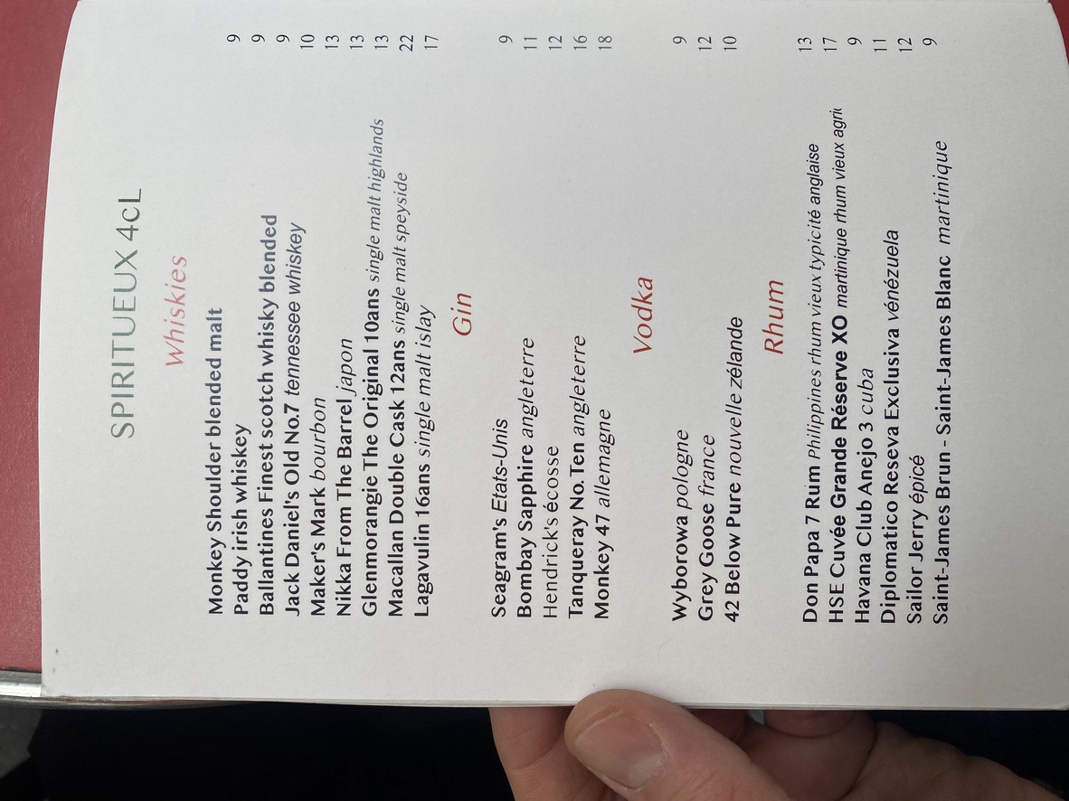 Les Ambassades menu 2