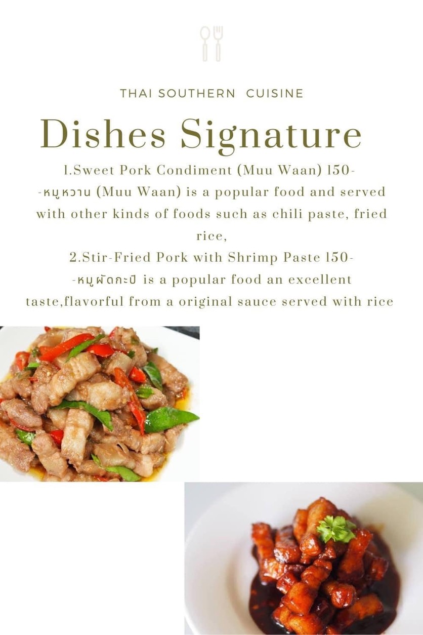 Khao Suk Restaurant menu 1