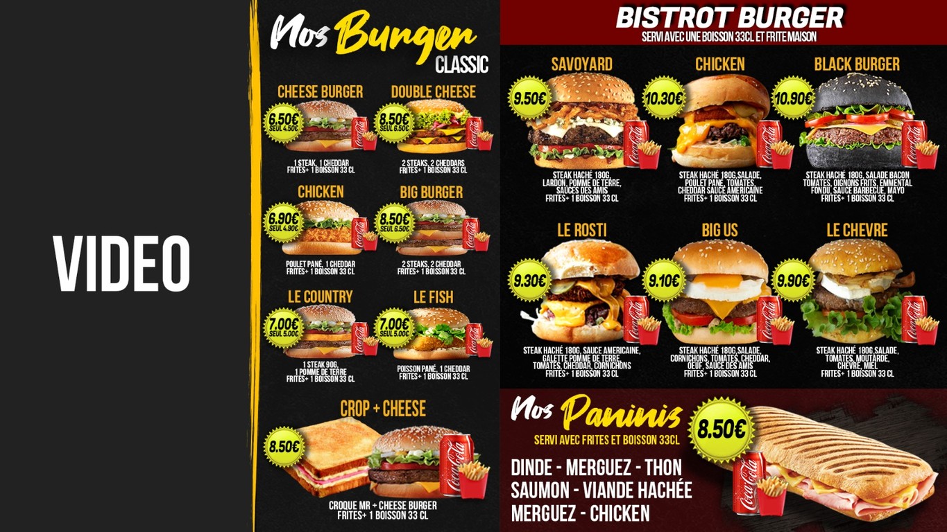 Restaurant Des Amis 3 menu 1