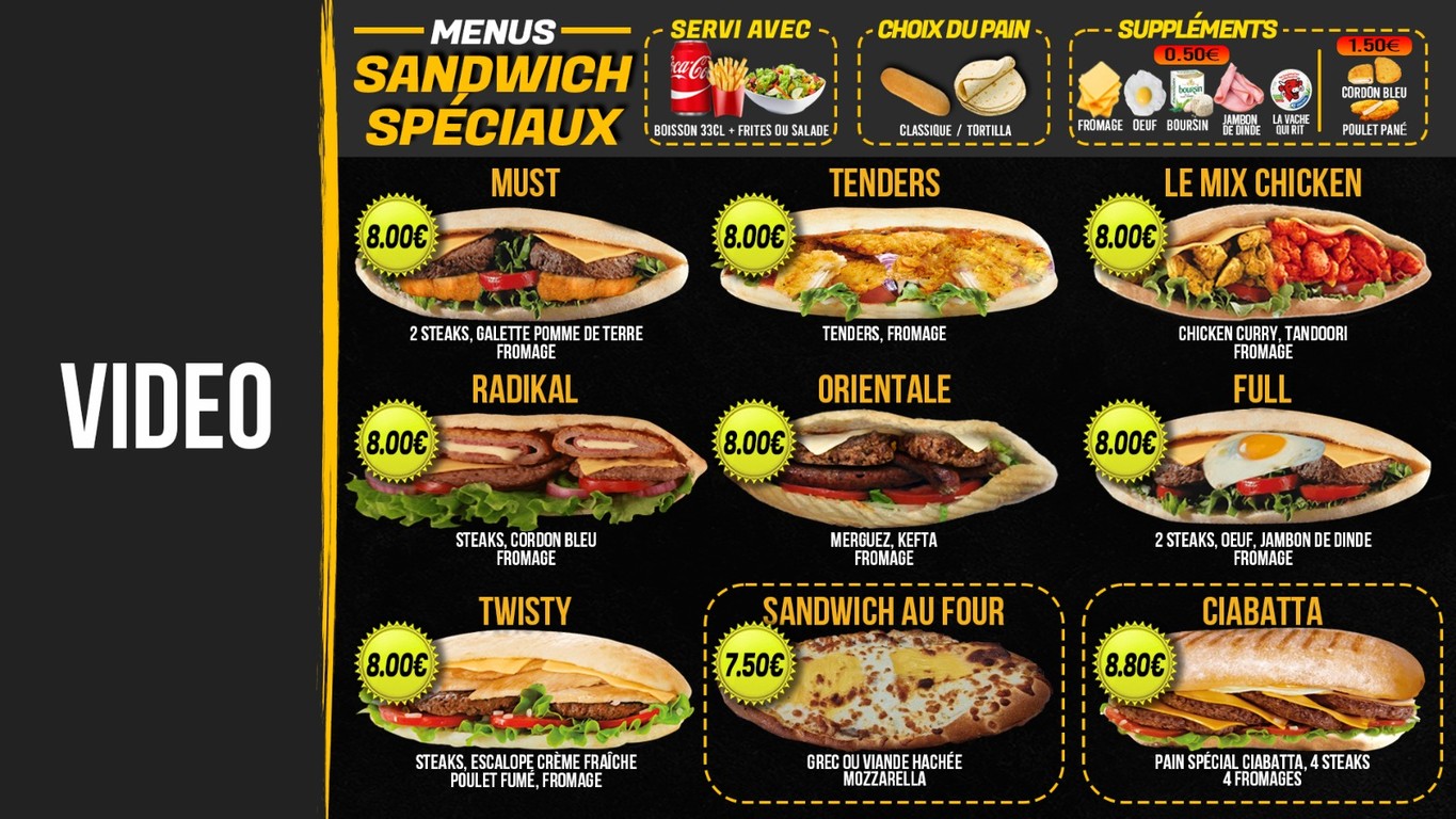 Restaurant Des Amis 3 menu 3
