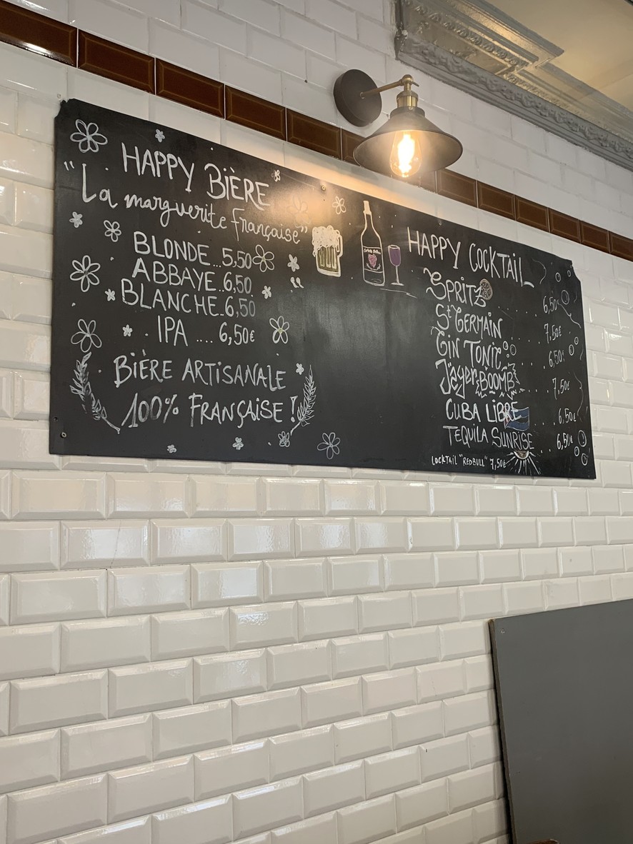 Bistrot Au Poinçonneur menu 3