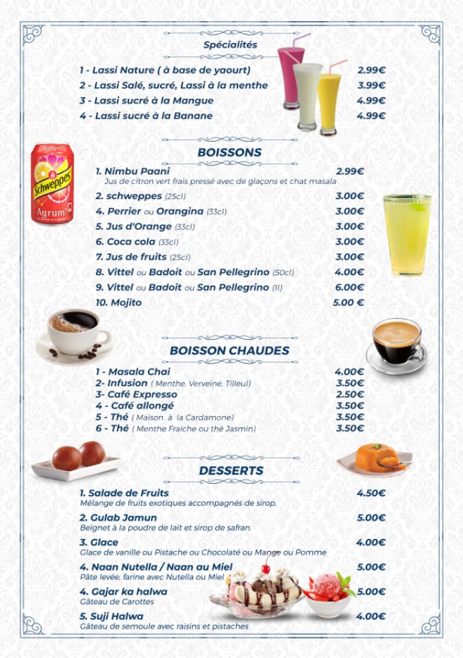 Kalki - Restaurant Indien menu 6