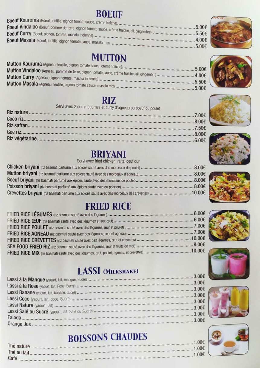 Chicken Asia menu 3