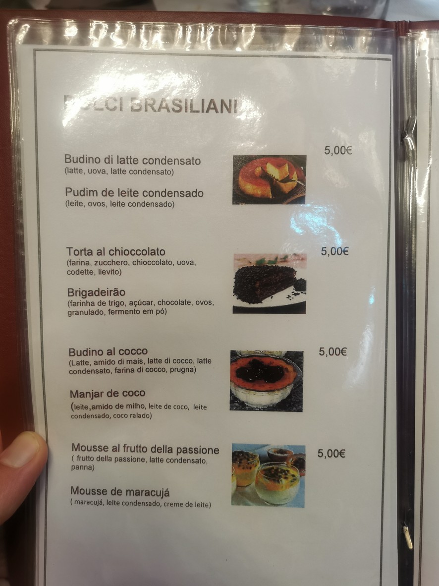 Imperio Gaucho Churrascaria menu 4