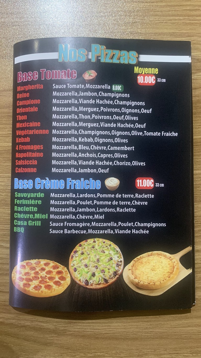 Casa Grill menu 3