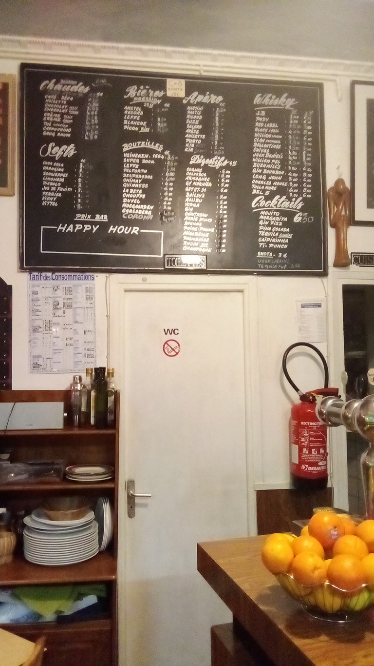 Le Petit Duc menu 1