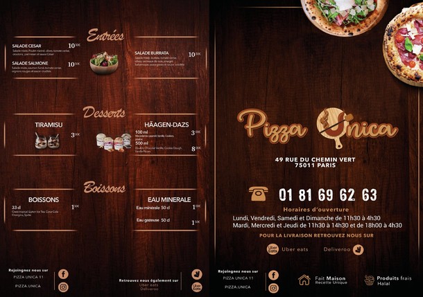 Pizza Unica