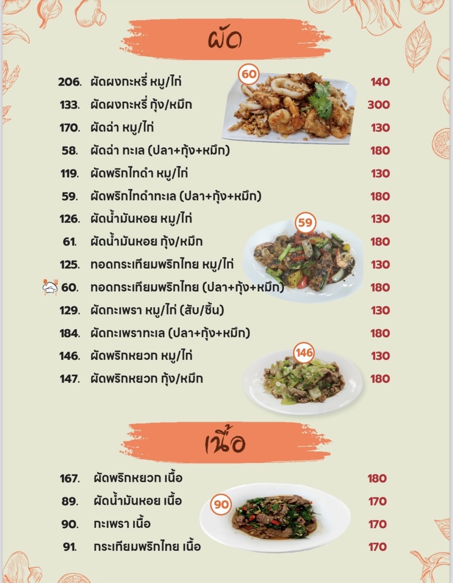 Gēw Lèik Sūkì Hónggōng Chájiè Lādíwò menu 5