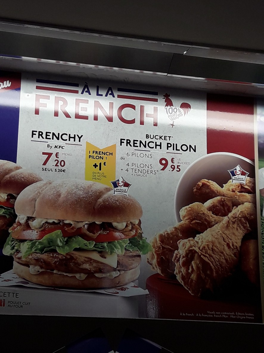 KFC menu 3