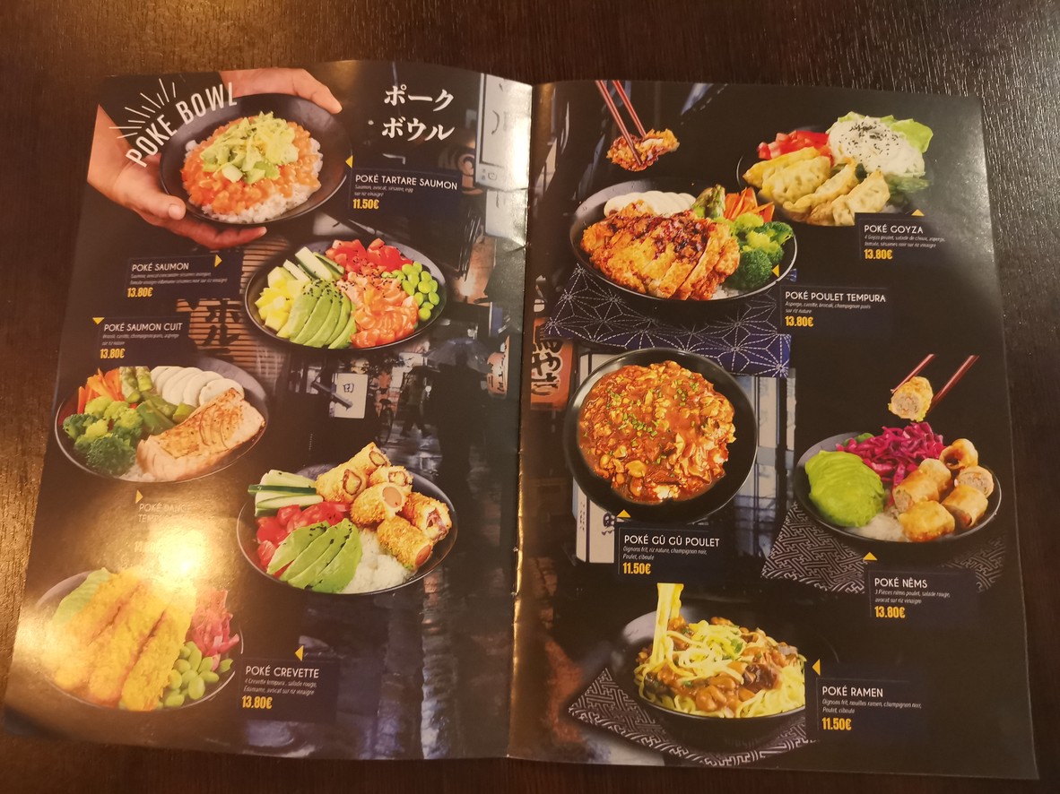 Dance sushi - Puteaux menu 2